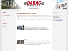 Tablet Screenshot of dabag.net